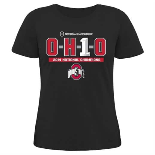 ohio state plus size shirts