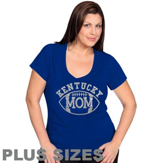 Profile Women's Royal Kentucky Wildcats Plus Size Striped Tailgate Crew  Neck T-shirt - ShopStyle