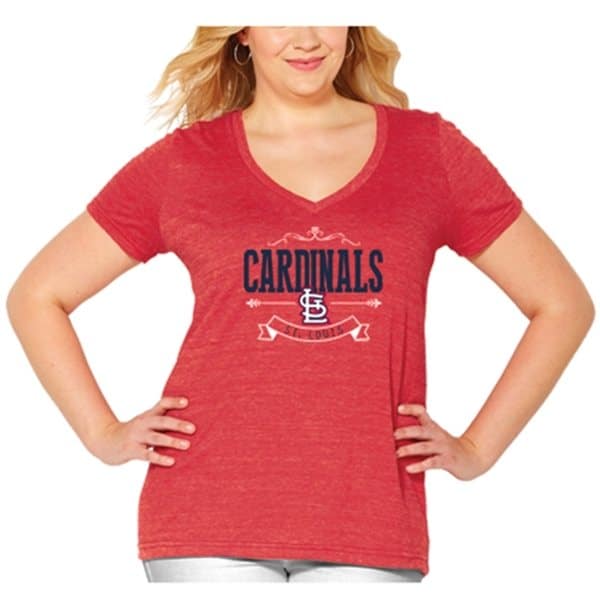 women's plus size st louis cardinals shirts