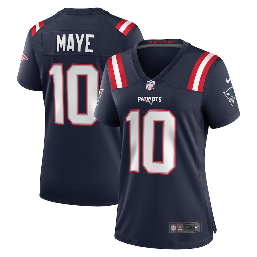 Women's Drake Maye Jersey - Navy by Nike