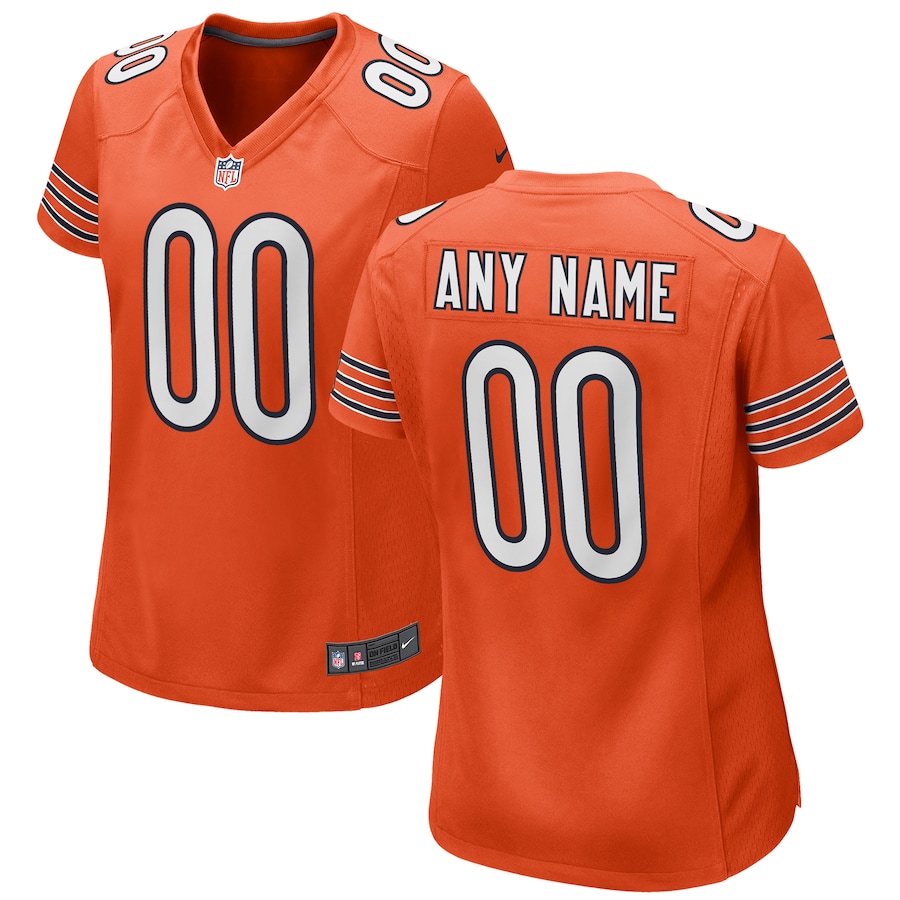 Women's Chicago Bears Orange Jersey - Alternate by Nike